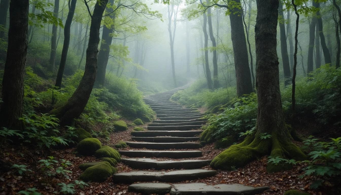 Trail landscape for OUTLAST Blue Ridge