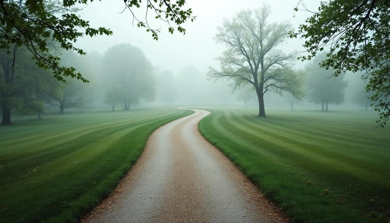 Trail landscape for OUTLAST Little Rock