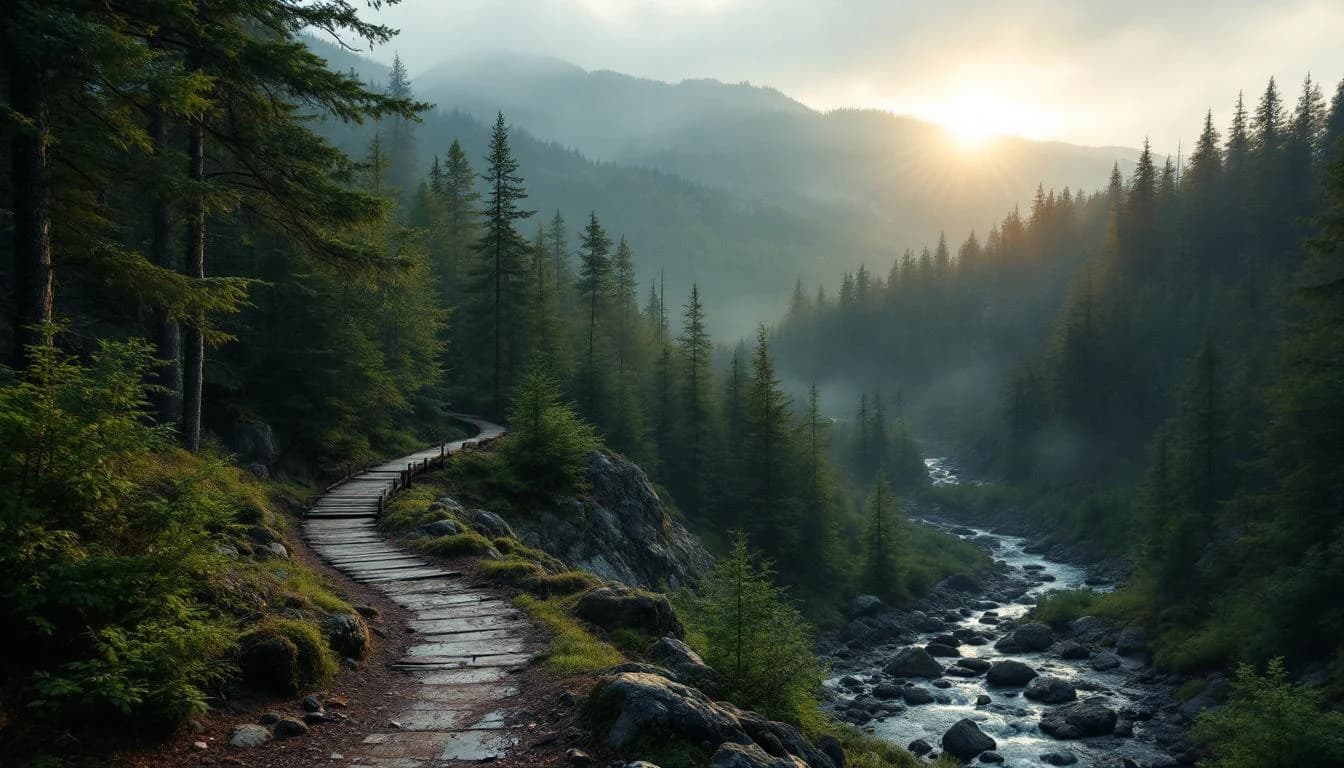 Trail landscape for OUTLAST NASHVILLE