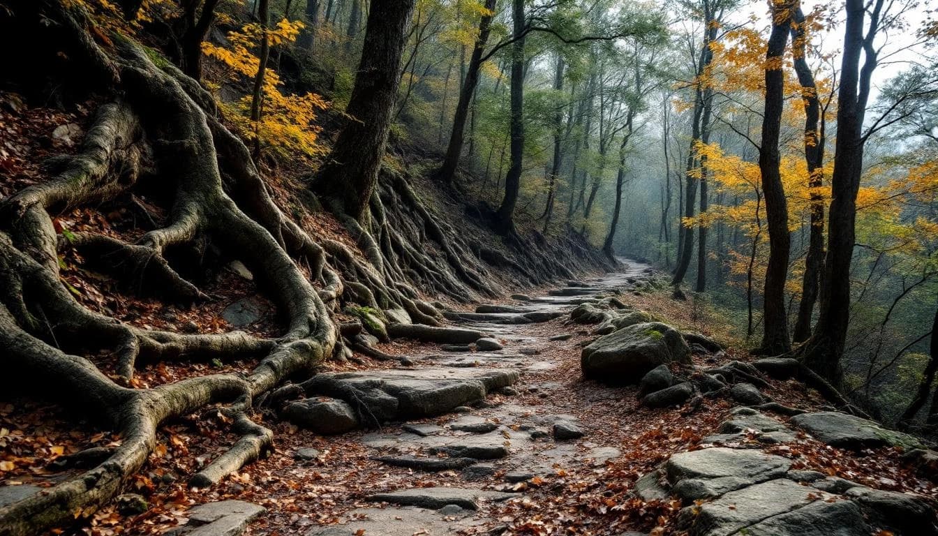 Trail landscape for Ozark Foothills Endurance Runs — 100 Miles