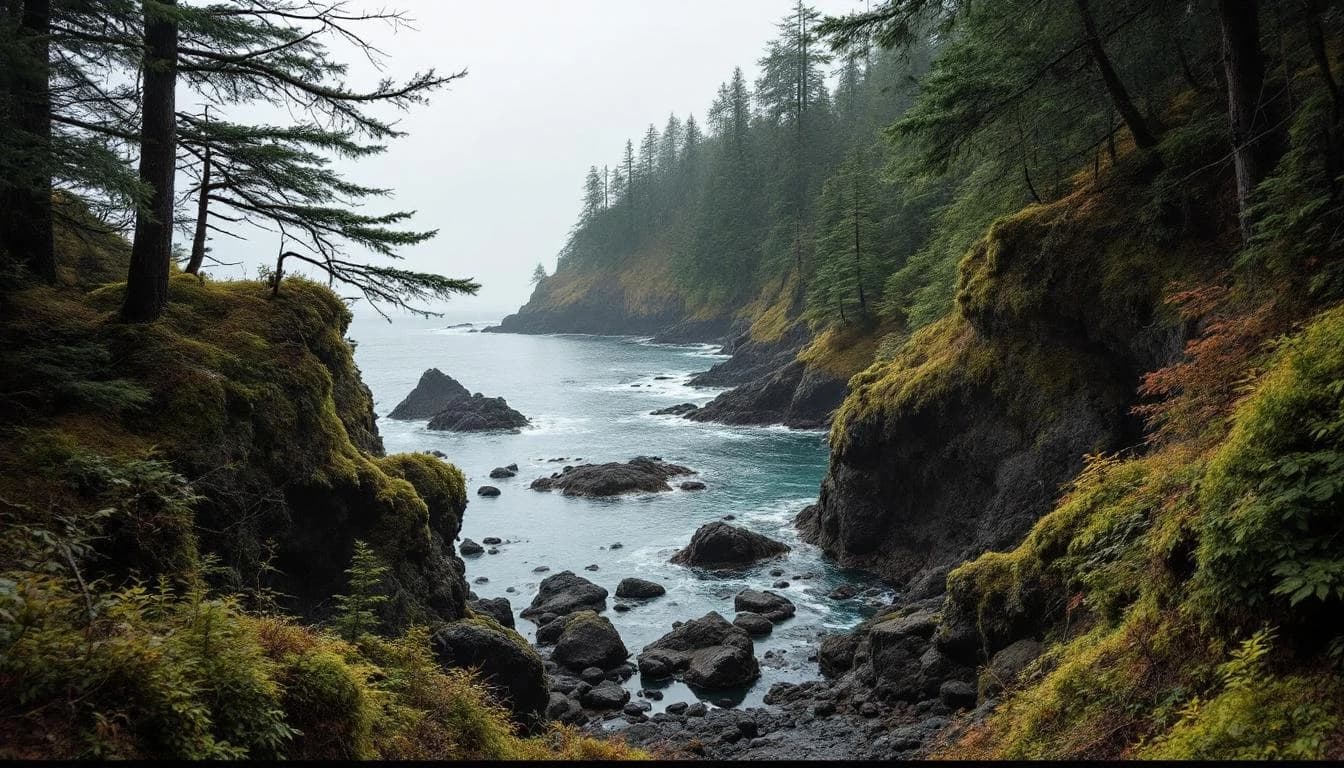 Trail landscape for Perpetua Coast — 50K