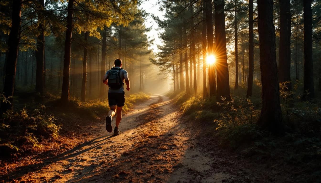 Trail landscape for Q50 Races Run to the Hills — 10 Miles