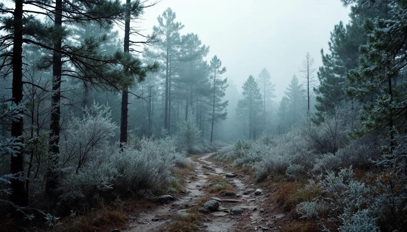 Trail landscape for Q50 Races Trails Extravaganza — 20 Miles