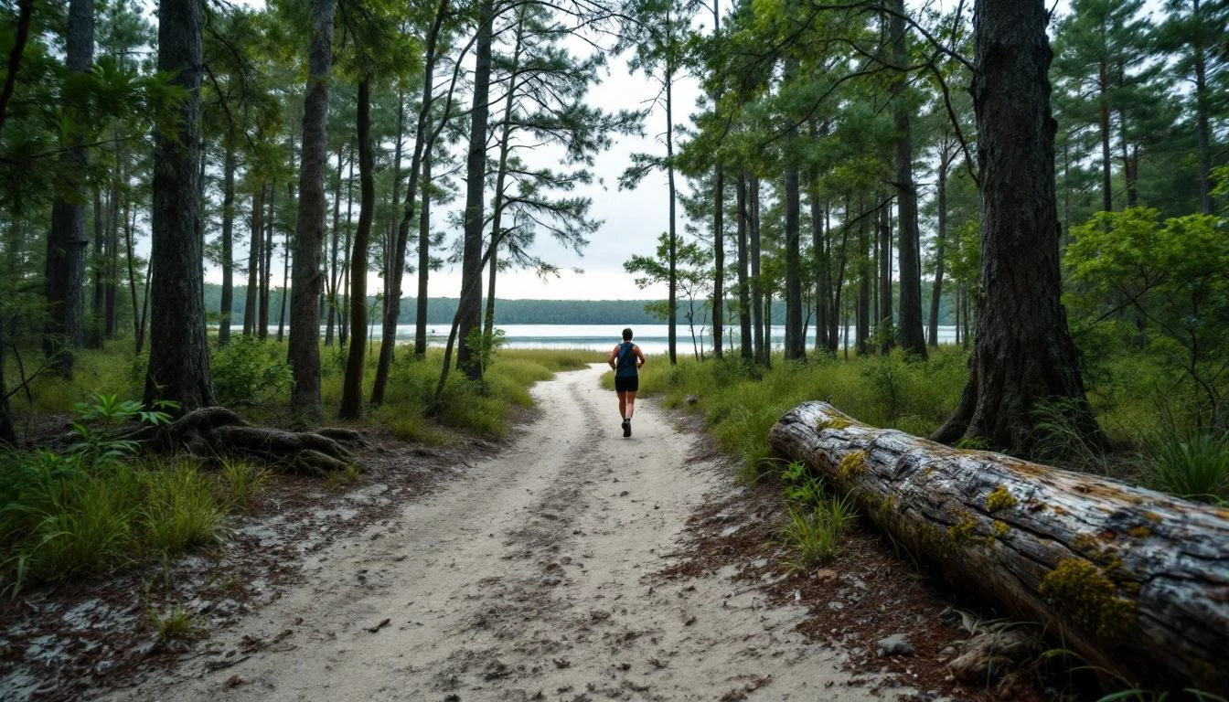 Trail landscape for Race for Cupcakes Trail Run — 5K