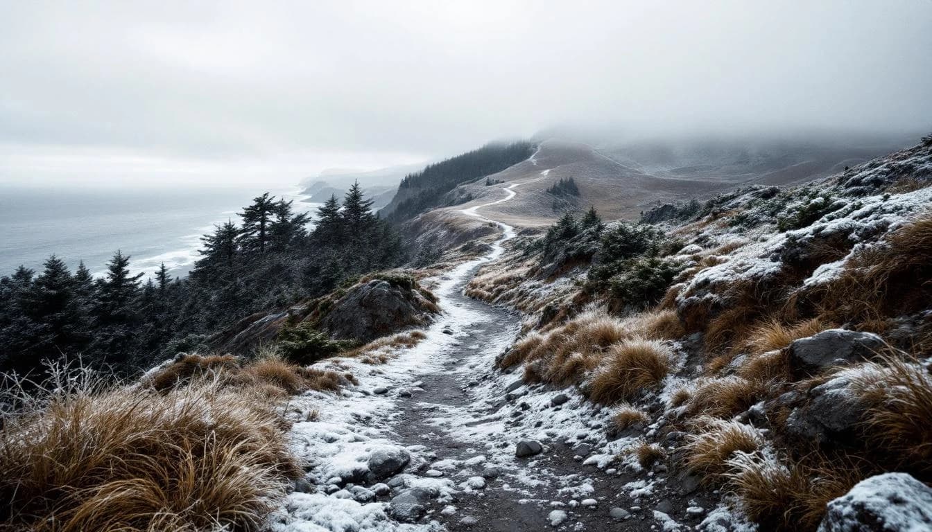 Trail landscape for Run Love Run — 15K