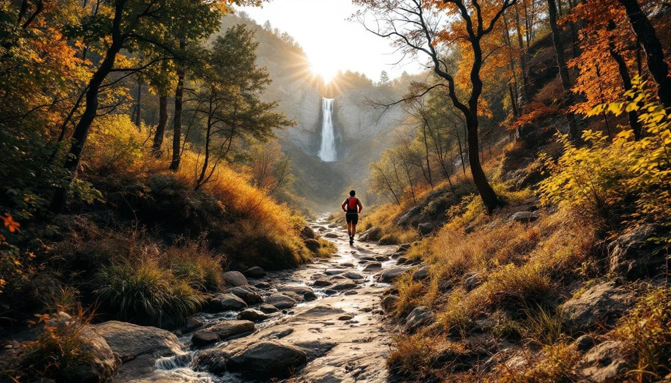 Trail landscape for Shawnee Hills Trail Races — Half Marathon