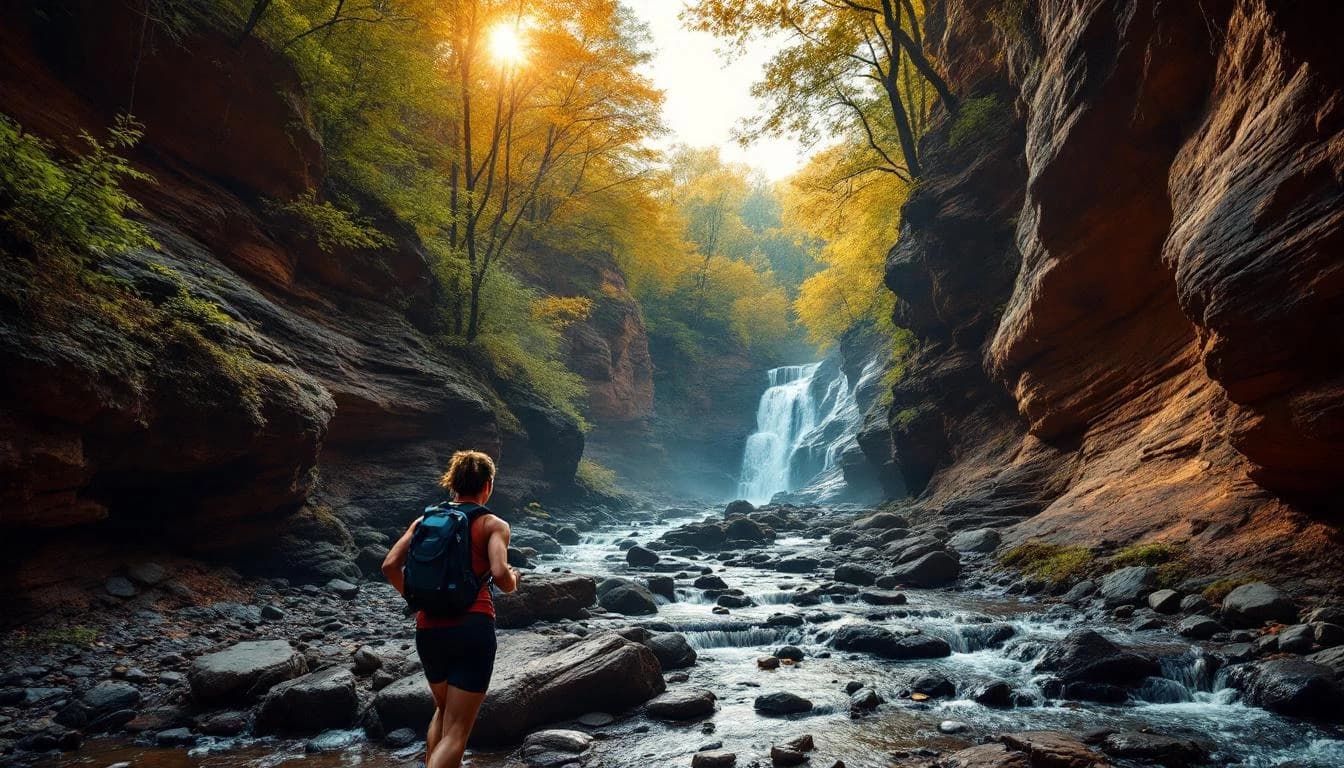 Trail landscape for Shawnee Hills Trail Races — 100 Miles