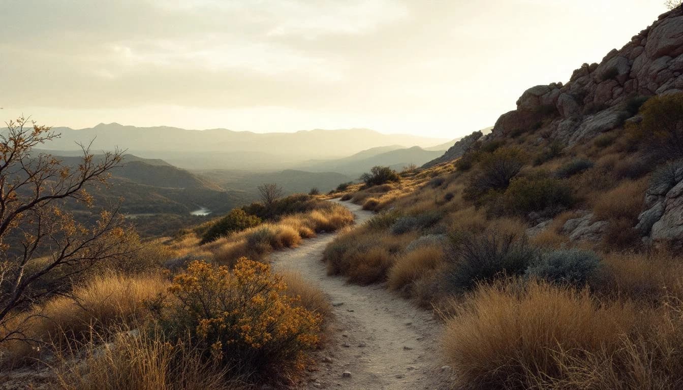 Trail landscape for South Texas Ultra