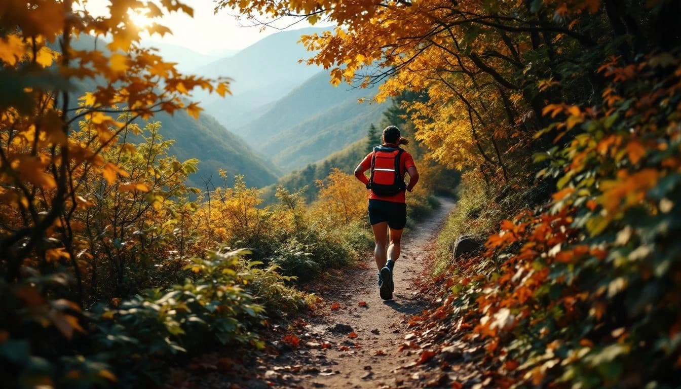 Trail landscape for Stone Mill 50 Mile