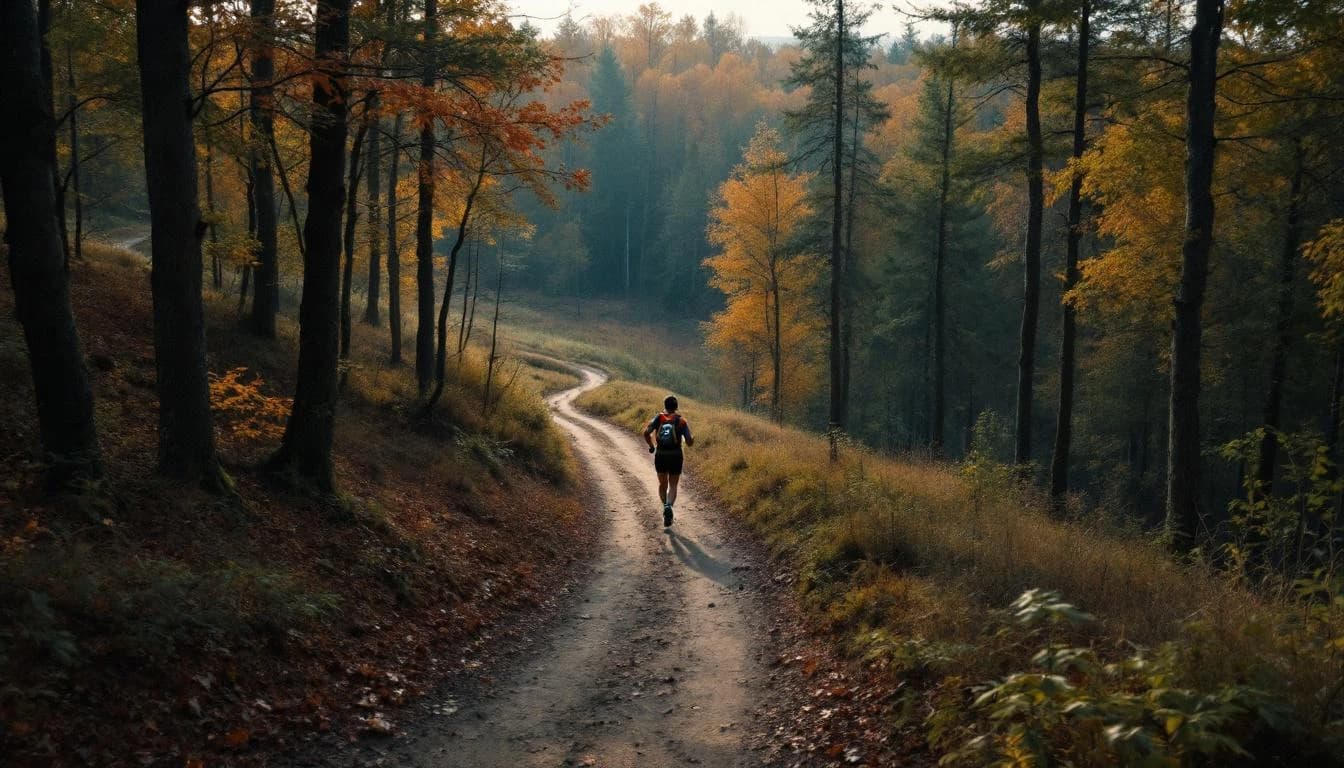 Trail landscape for tBunk Endurance Challenge