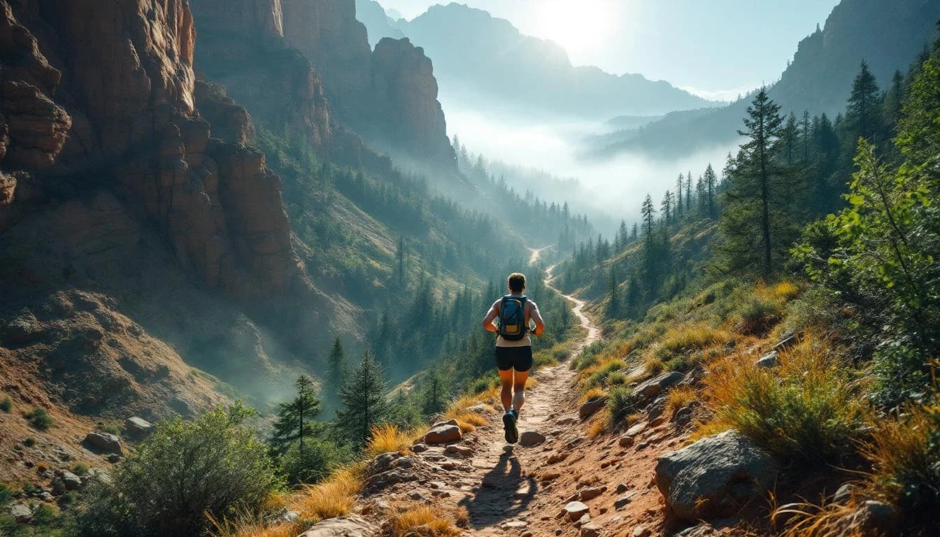 Trail landscape for Tesoro Viejo Spring Classic Half Marathon