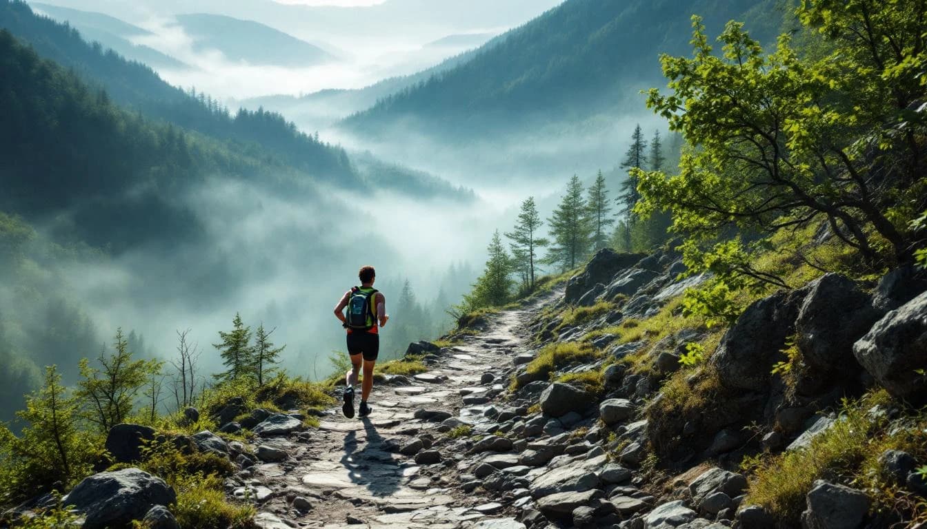 Trail landscape for The 24 Hour Lions Roar