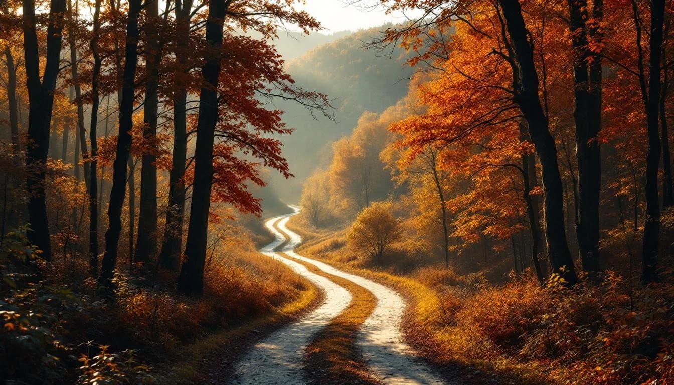 Trail landscape for Tussey Mountainback Relay and Ultra