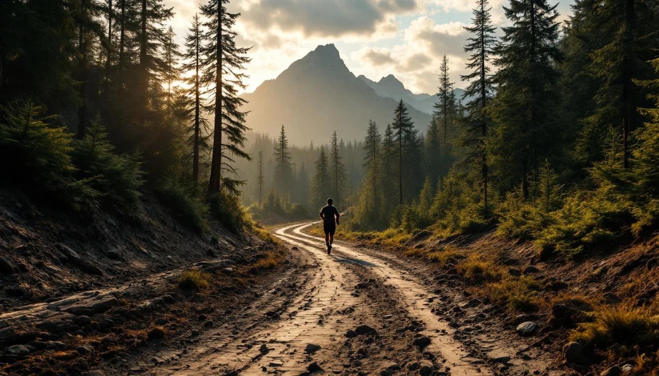 Trail landscape for Ultramook 50k on the Tillamook Ridge