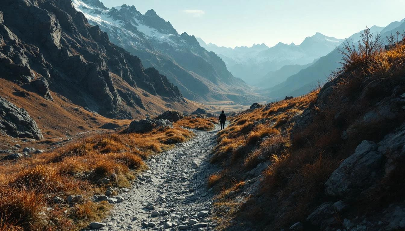 Trail landscape for Western States 100