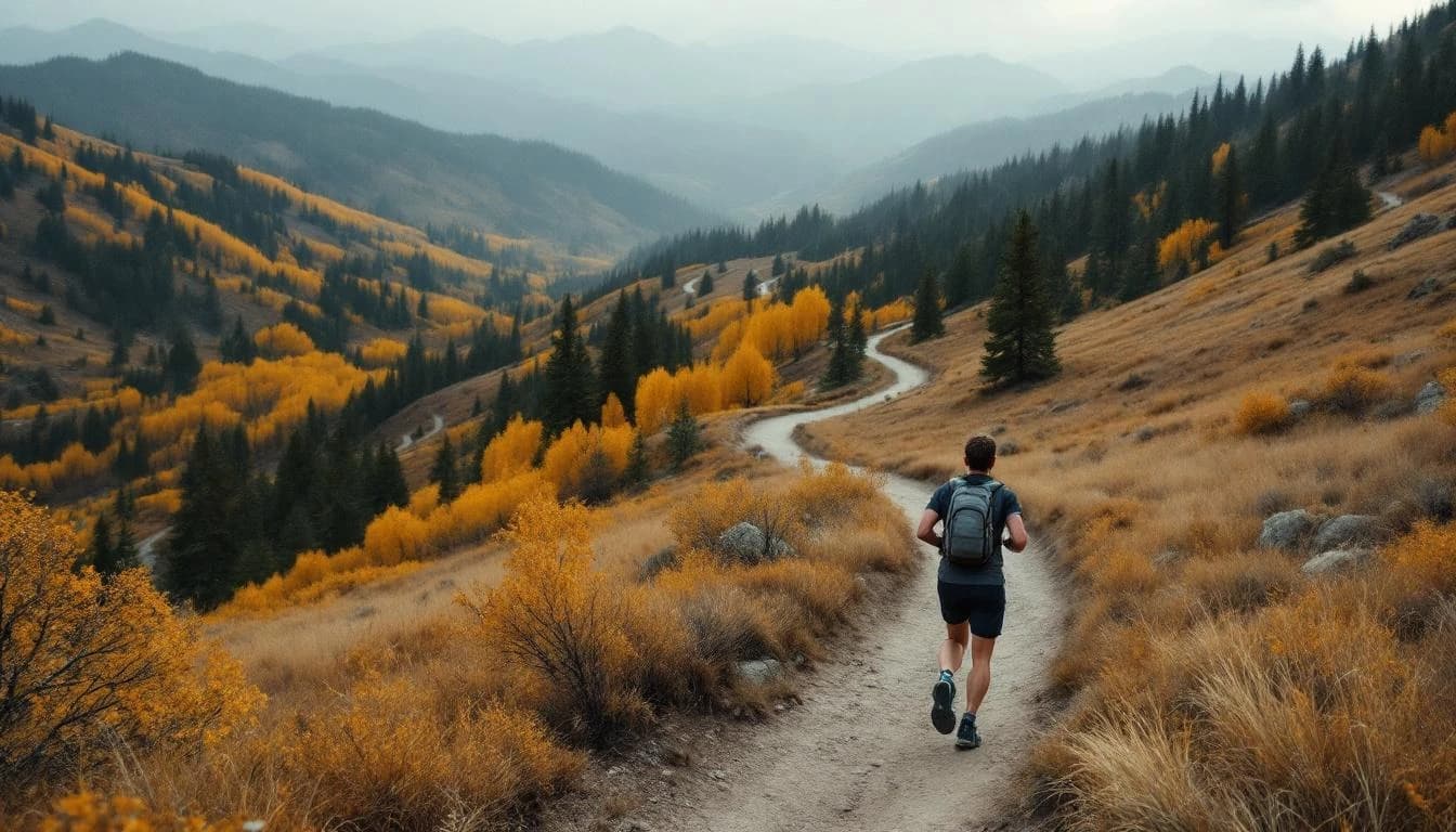 Trail landscape for WILD Wahatoya Runs