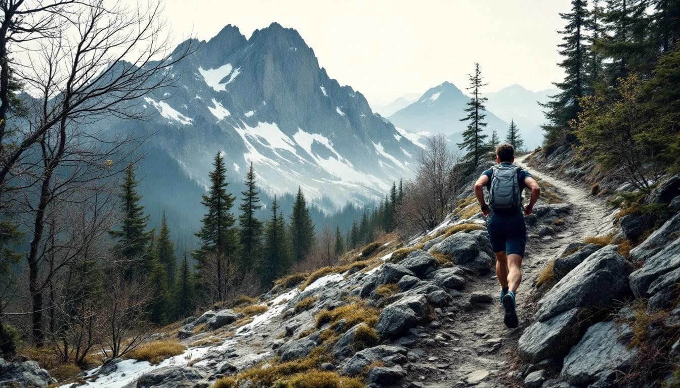 Trail running course through mixed terrain near Kenting, TW